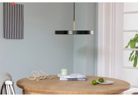 Čierne LED závesné svietidlo so stmievačom s kovovým tienidlom ø 43 cm Asteria Plus Medium – UMAGE