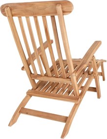 Ležadlo z teakového dreva House Nordic Arrecife