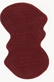 Ručne tuftovaný vlnený koberec v organickom tvare Aliza