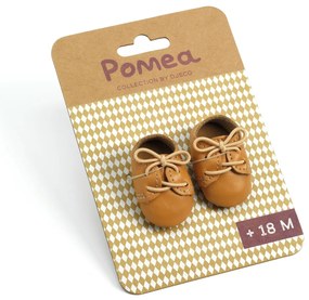Baby Pomea - topánočky pre bábiky - hnedé