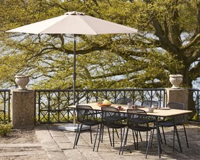 Záhradná stolička Badelia (čierna). Akcia -10%. Vlastná spoľahlivá doprava až k Vám domov. 1146703