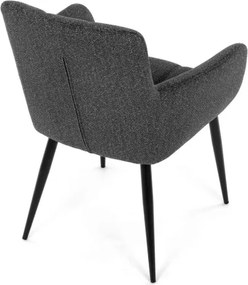 Jedálenská stolička sivá DCH-P3146 GREY2