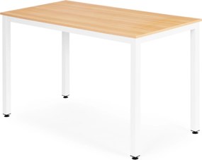 ModernHome Jedálenský stôl pre 4-5 osôb - 120x60 cm svetlý dub ModernHome