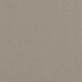 KRÁTKY ZATEMŇOVACÍ ZÁVES NA KRÚŽKOCH LOGAN 140X175 CM TMAVOBÉŽOVÁ