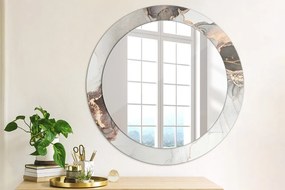 Okrúhle ozdobné zrkadlo Abstraktná tekutina fi 70 cm
