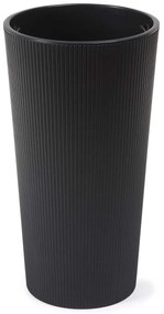 PLASTOVÝ KVETINÁČ URBANIKA ECO 57X29,5 CM ČIERNA