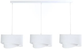 Luster na lanku GALAXY 3xE27/60W/230V biela