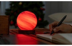 Hnedá/tmavo prírodná svetelná dekorácia na USB ø 12 cm Polar Cloud – Gingko