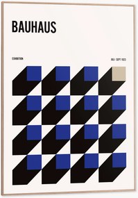 Nástenná dekorácia v ráme Bauhaus