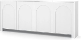 Komoda Arco 204 cm bílá
