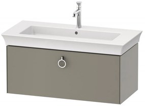 DURAVIT White Tulip závesná skrinka pod umývadlo, 1 zásuvka, 984 x 458 x 410 mm, kameňovo šedá matná, WT425209292