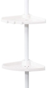 Rohová polica do kúpeľne Compactor Coin De Douche