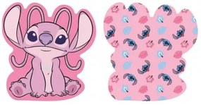 Mister License Company S.L. - Tvarovaný detský 3D vankúšik Stitch - ružový