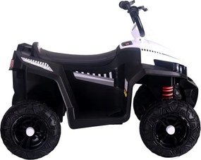 LEAN CARS Štvorkolka S601 EVA White napájaná batériou