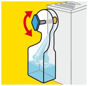 Odvzdušňovací kľúč so zásobníkom Wenko Key