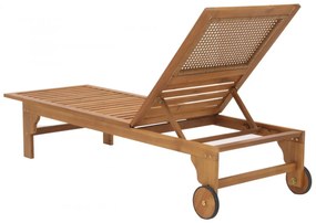 Lehátko HWC-N48, masívne akáciové drevo