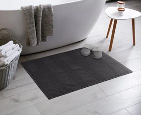 Kúpeľňový koberček JESSI 06 čierny