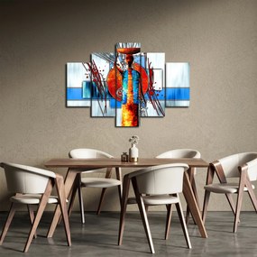 Obraz maľby starovekej osoby (150x105 cm)