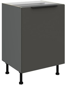 Kuchynská skrinka Aria-Gr/Ant Anti Fingerprint 60d 1f Bb