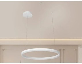 LED Stmievateľný luster na lanku LED/42W/230V 3000-6500K + diaľkové ovládanie