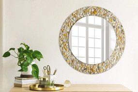 Lastrický vzor Okrúhle dekoračné zrkadlo