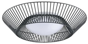 Eglo 200842 - LED stropné svietidlo PIASTRE LED/8,2W/230V pr. 39 cm čierna