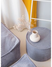 Modrý menčestrový detský puf – Wigiwama