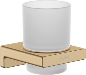 Hansgrohe AddStoris, nádobka na ústnu hygienu, kartáčovaný bronz, HAN-41749140