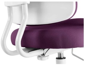Detská rastúca stolička Neoseat KIDDY THREE — látka, fialová