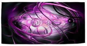 Sablio Uterák Fialová abstrakcia - 70x140 cm