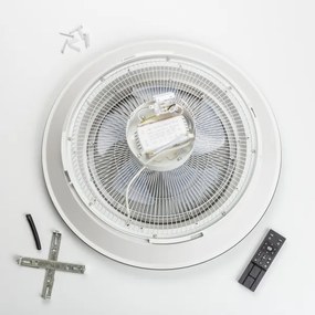 Brilagi - LED Stmievateľné svietidlo s ventilátorom AURA LED/38W/230V zlatá + DO