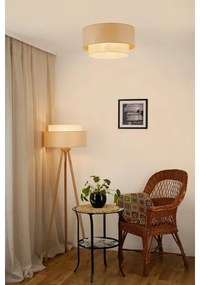 Brilagi - Stropné svietidlo ARIZONA BOHO 1xE27/15W/230V pr. 45 cm béžová