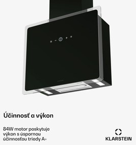 Klarstein AlizeEdge digestor, Dotykový, Plochý, Tichý, Zabudovaný, A+