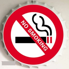 Ceduľa vrchnák No Smoking