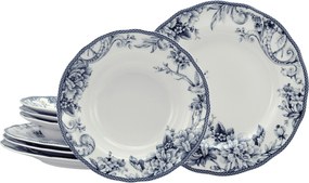 XXXLutz JEDÁLENSKÝ SERVIS Adelaide Blau 8-dielne Creatable - Online Only bytové doplnky - 007768073404