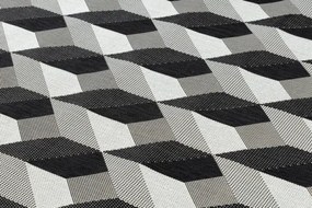 Koberec Floorlux sizal flat 48624/690 3D kocky
