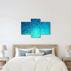 Obraz - abstraktné kocky (90x60 cm)