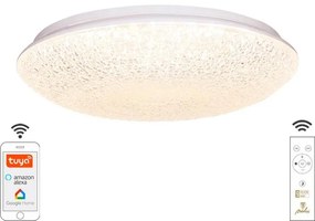 NEDES LC902C Stropné svietidlo OPAL LED, 48W, 3400lm, 2700-6500K, IP20, biela+diaľk.ovládač+Wifi