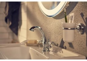 Roca A5A3A4BC00 - Umývadlová batéria CARMEN 17,8 cm s výpustom a prepadom chrom