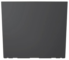 Vysoký kvetináč s vložkou CORBI antracit