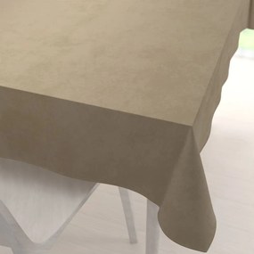 Biante Zamatový obdĺžnikový obrus Velvet Premium SVP-026 Kávovo béžový 120x160 cm