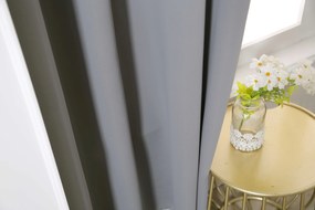 Záves OXFORD LIGHT 140x250 cm, svetlosivý Zavesenie: Riasiaca páska