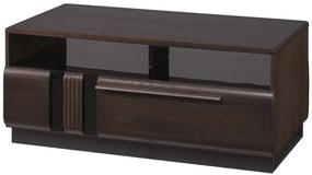 Konferenčný stôl Porti 41 110 cm z masívu dub čokoládový