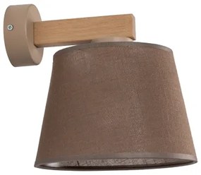 Brilagi - Nástenné svietidlo LATTE SABIA 1xE27/15W/230V borovica/hnedá