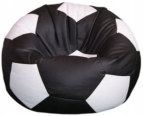 JAKS Mini sedací vak futbalová lopta čierno biely