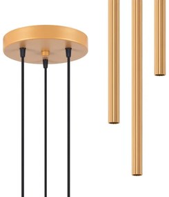 Sollux SL.1342 - Luster na lanku ARCHE 3xG9/8W/230V zlatá