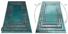 Kusový koberec Rám zelený 140x190cm