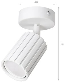 Brilagi - Bodové svietidlo CRISPINA 1xGU10/10W/230V biela