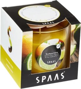 Vonná sviečka v skle SOUTHERN CITRUS 8,5 cm žltá