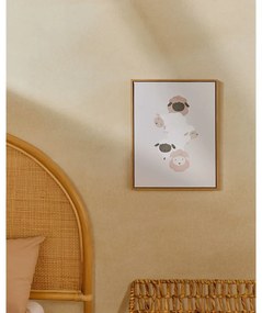 Detský obrázok 30x40 cm Milu – Kave Home